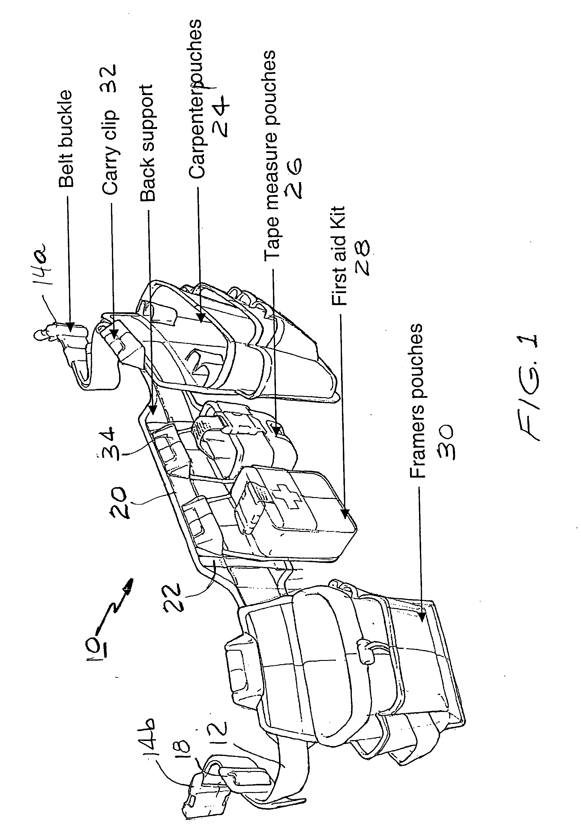 Utility belt system