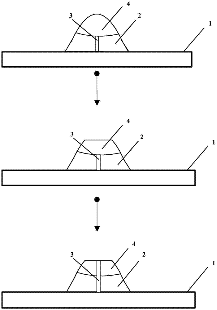 A metal additive manufacturing method for parts with large aspect ratio and deep holes