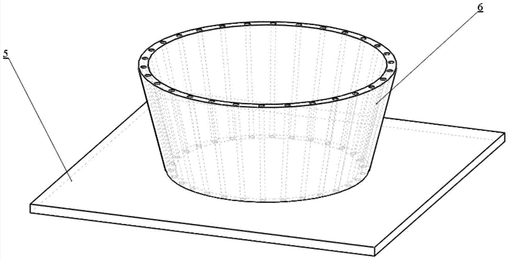 A metal additive manufacturing method for parts with large aspect ratio and deep holes