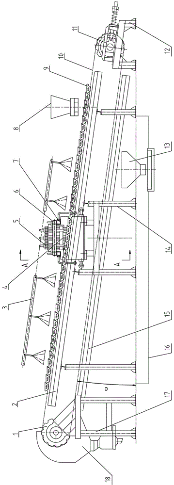 Segmented ferroalloy casting machine and process method for producing ferroalloy casting pellets