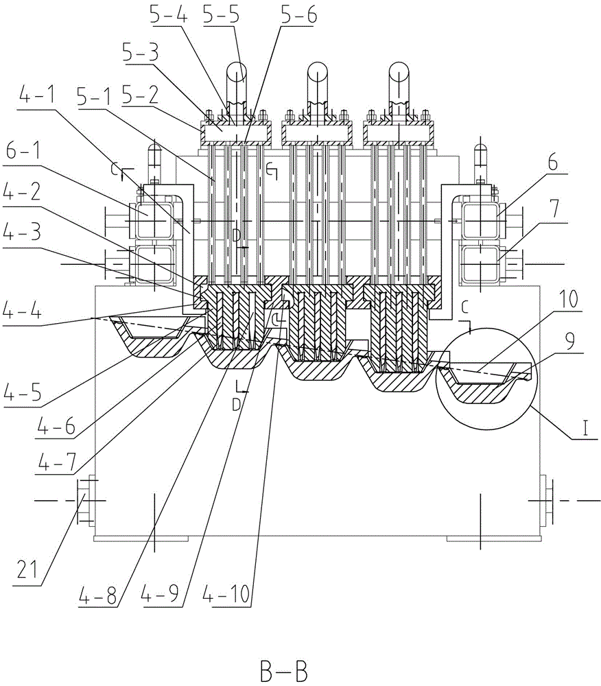 Segmented ferroalloy casting machine and process method for producing ferroalloy casting pellets