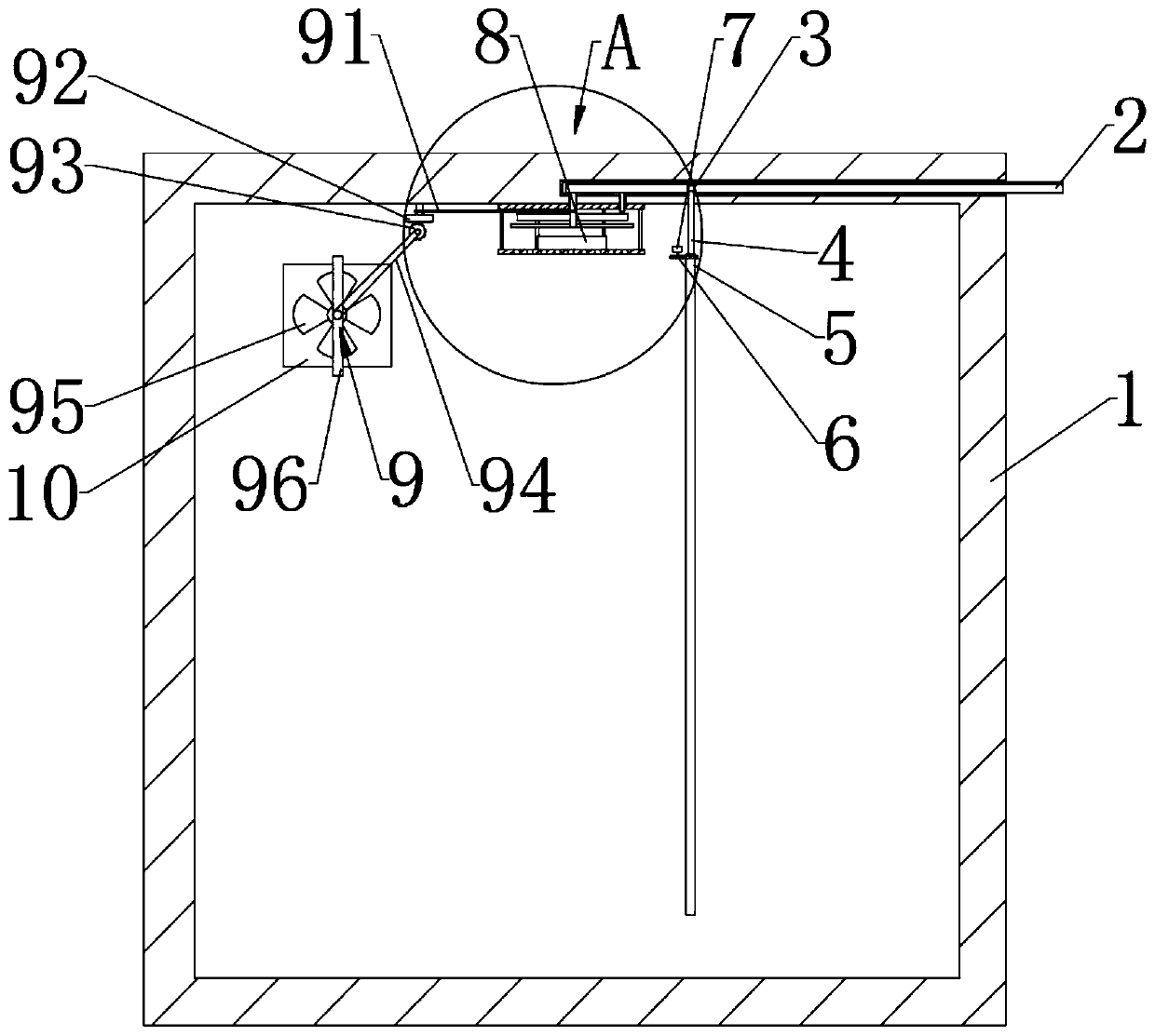 Automatic fire alarm device