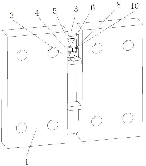 Self-recovery buffer hinge