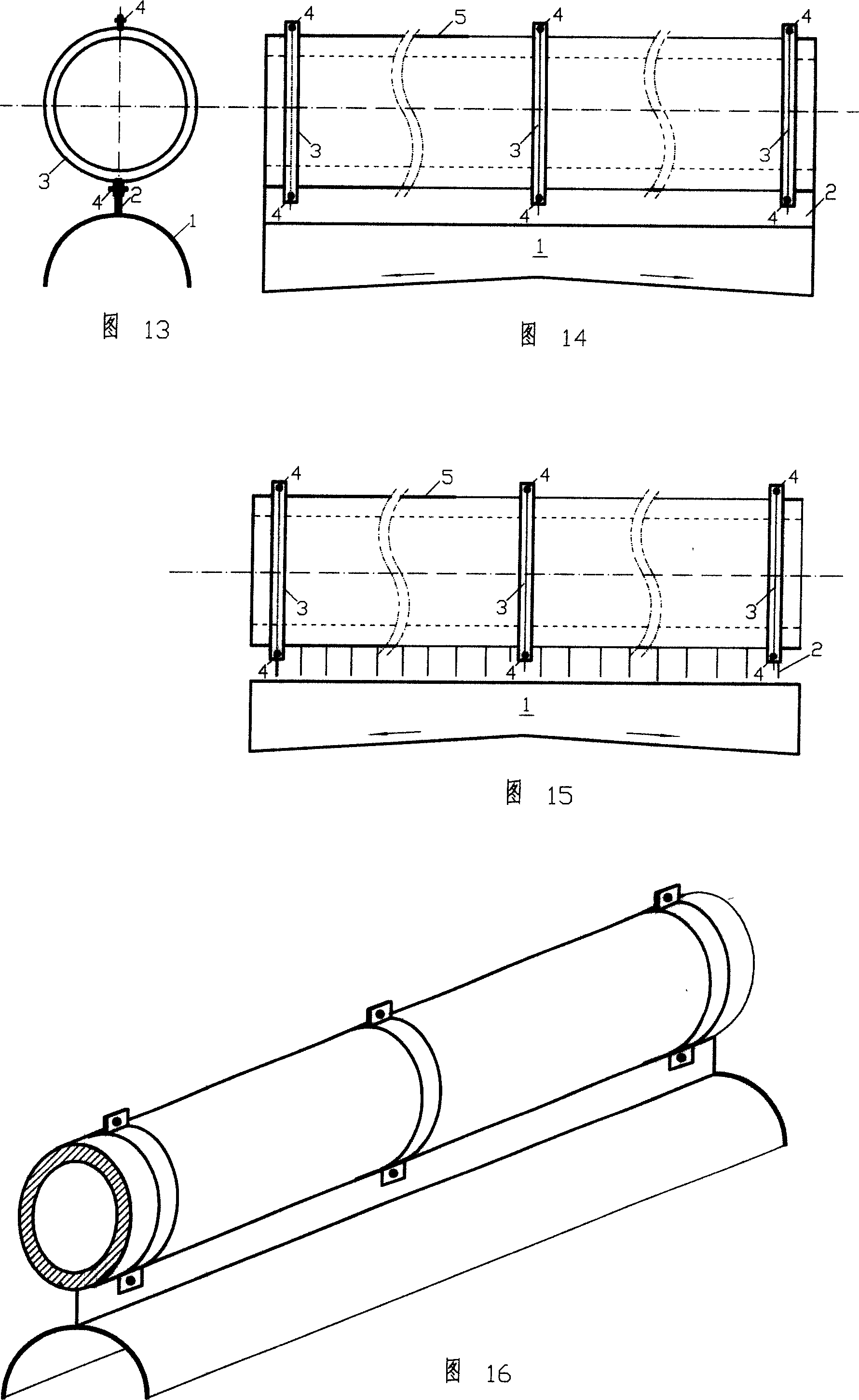 Condensation tube drainage device