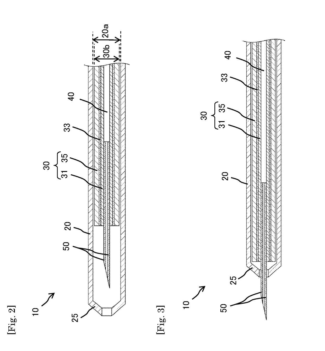 Injection needle device for endoscope