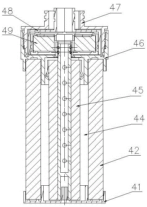 Compact type RO (reverse osmosis) water purifier filter element