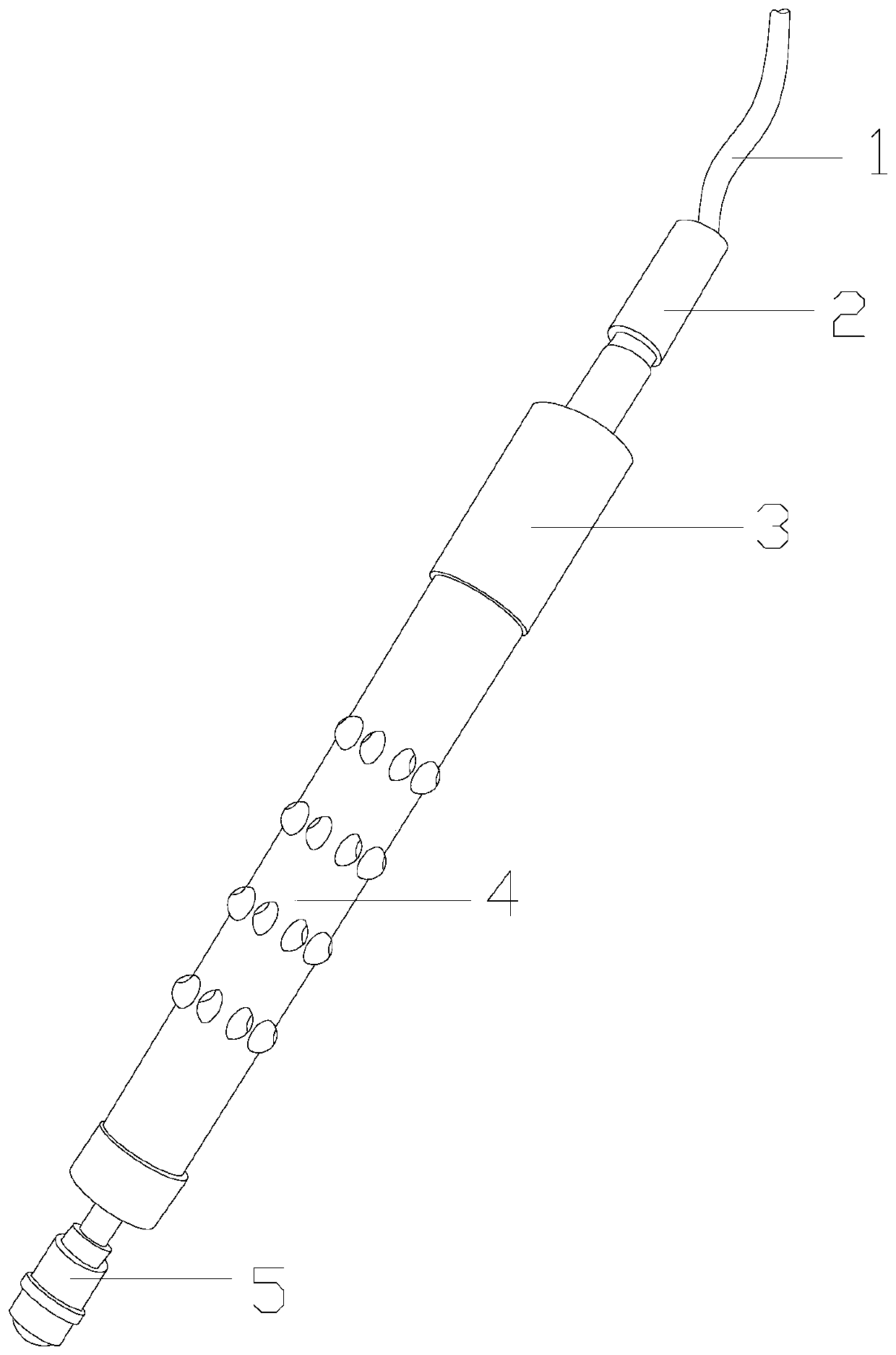 Self-floating-type external-force-drift-prevention self-cleaning electronic single-point measuring instrument