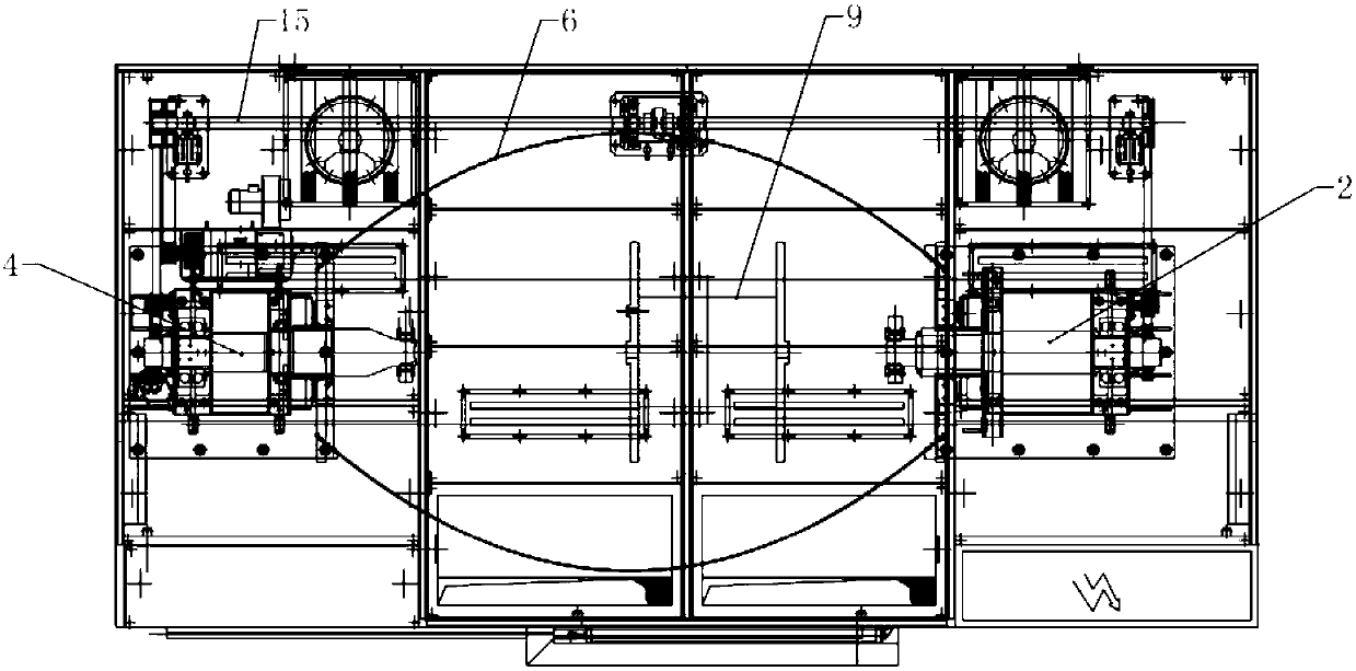 Bunch stranding machine