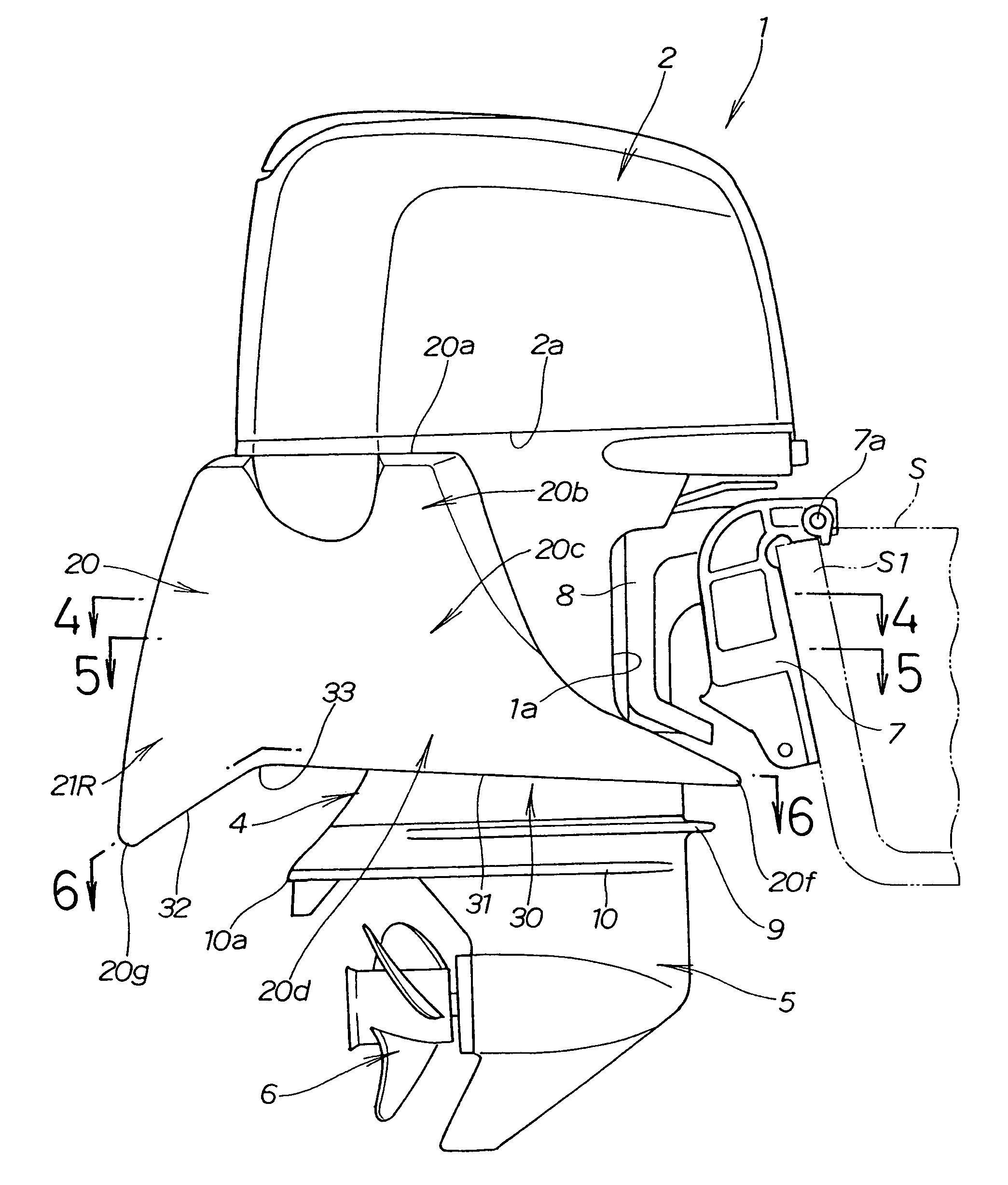 Outboard engine