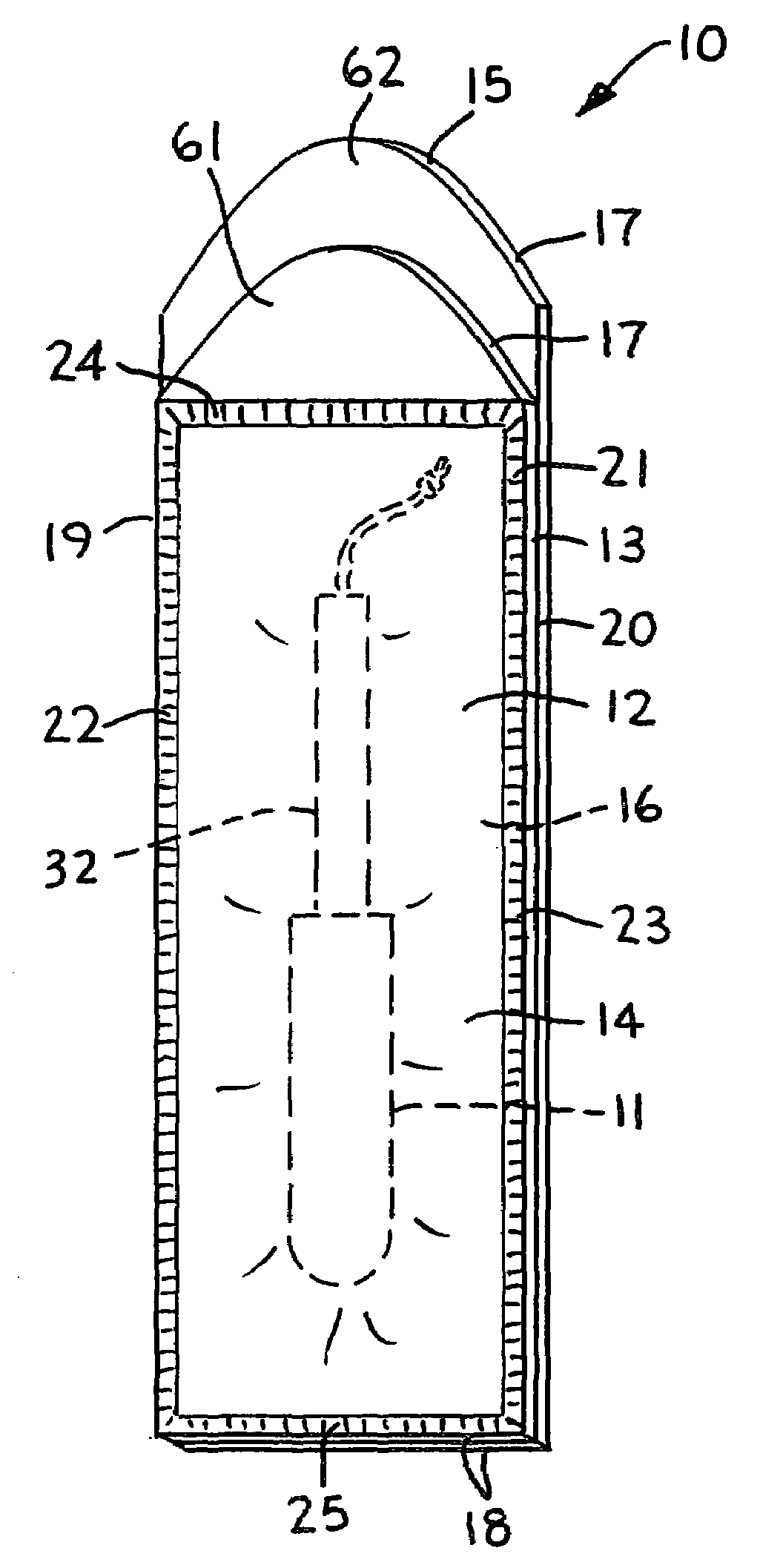 Packaged tampon and applicator assembly