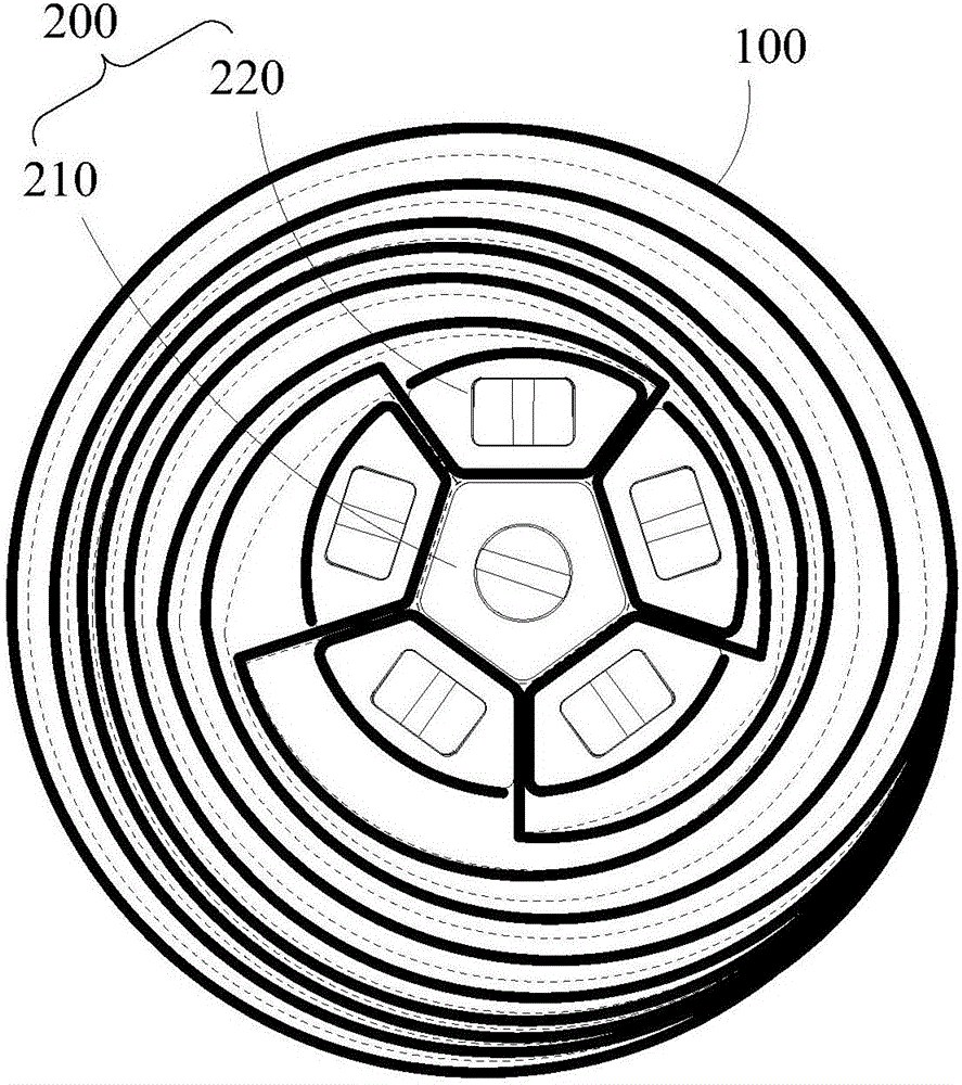 Spiral-wound reverse osmosis membrane element, membrane winding method thereof and reverse osmosis water purifier