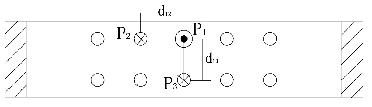 Ultrasonic detection image three-dimensional calibration method