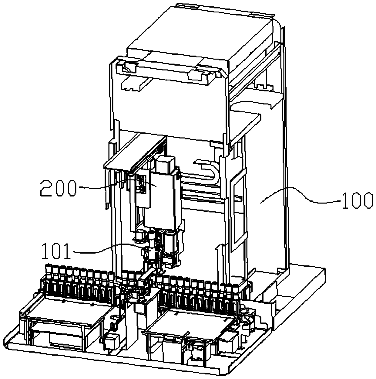 Container Handling Systems, Container Rotation Handling Systems, and Sample Analyzers