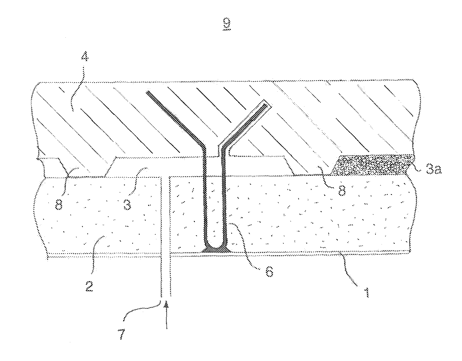 Wall lining of industrial ovens