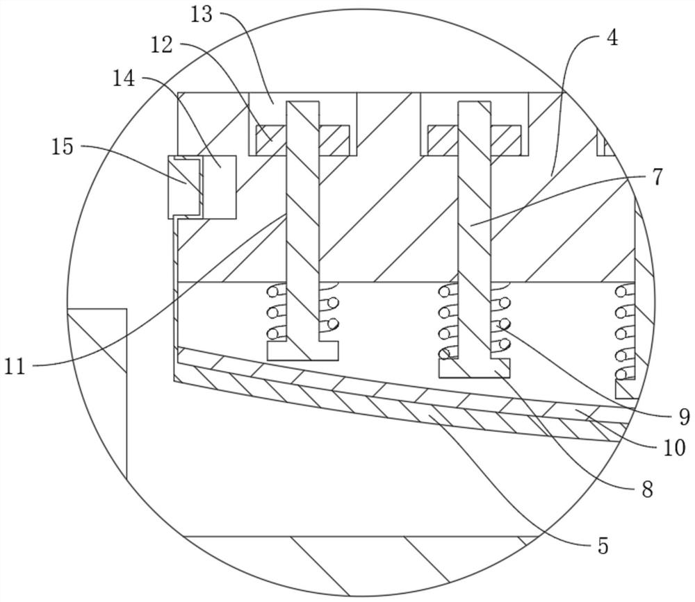 Plate surface polishing device and processing method thereof