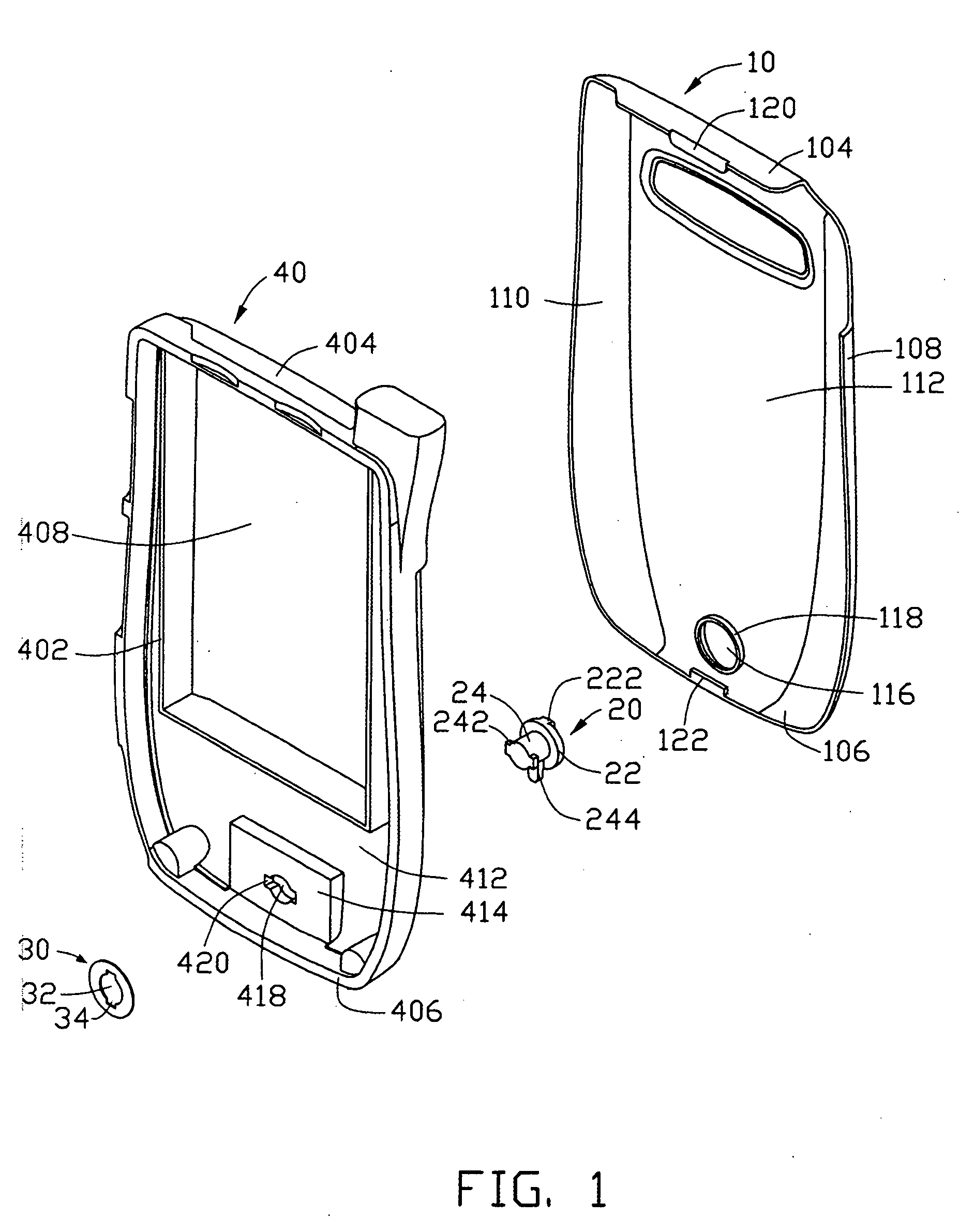 Battery cover latching assembly for portable electronic device