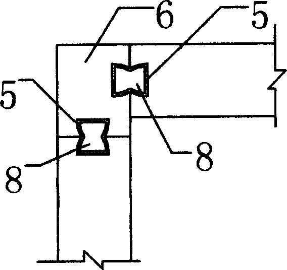 Light thermal insulation moveable house and its construction method