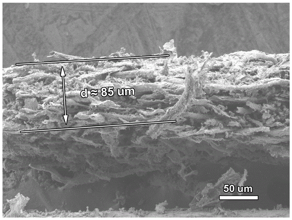 In-situ grown electrode plate made from active substances and manufacturing method thereof