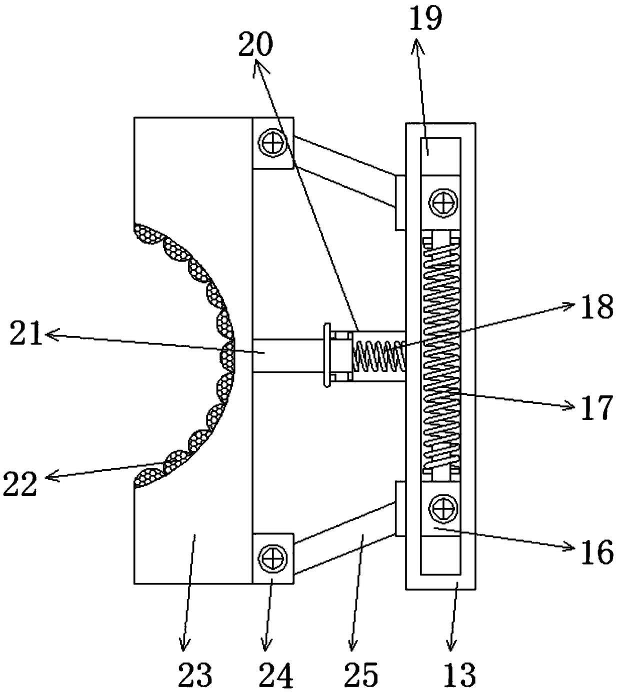 Precise fixture with buffer function