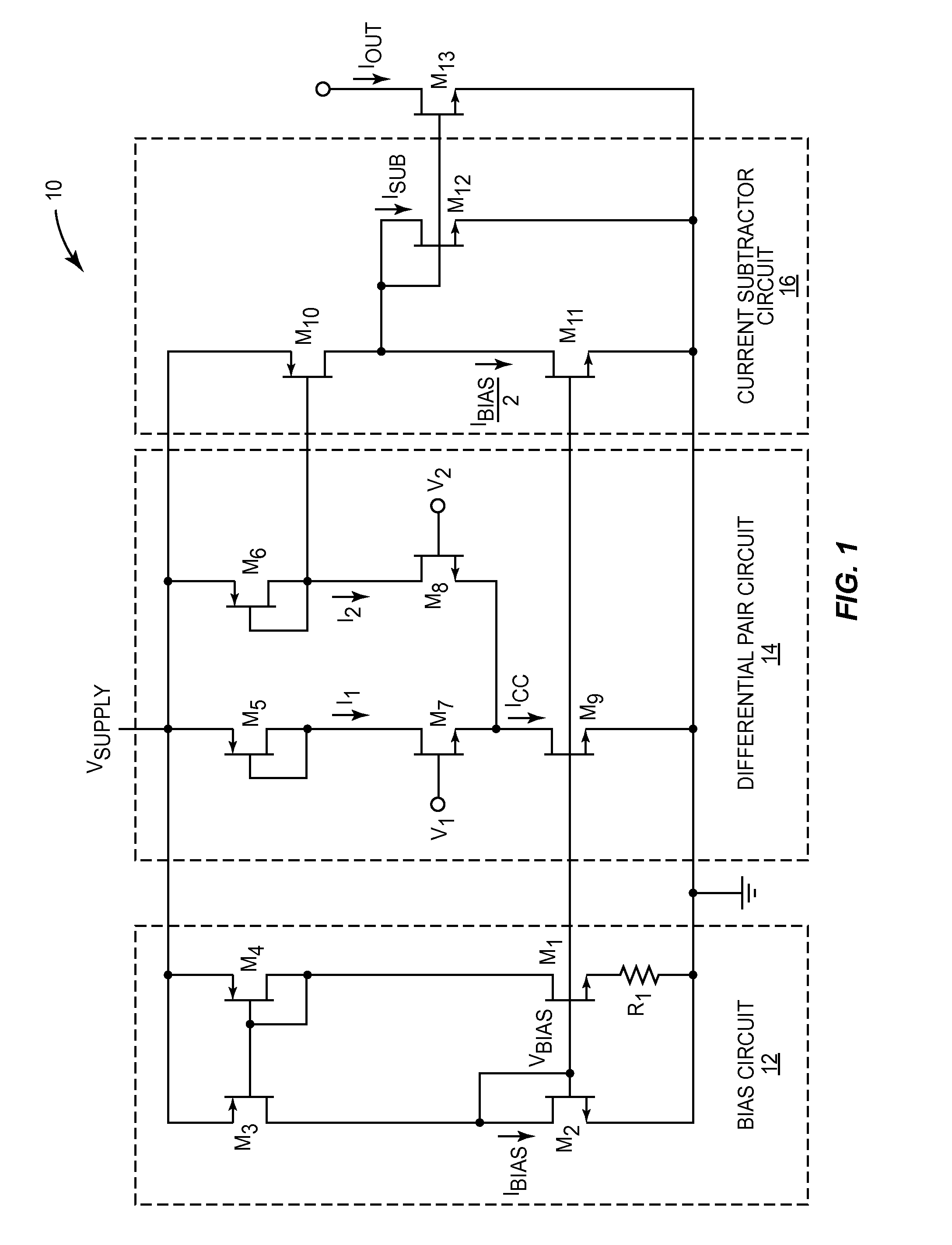 Method of generating multiple current sources from a single reference resistor