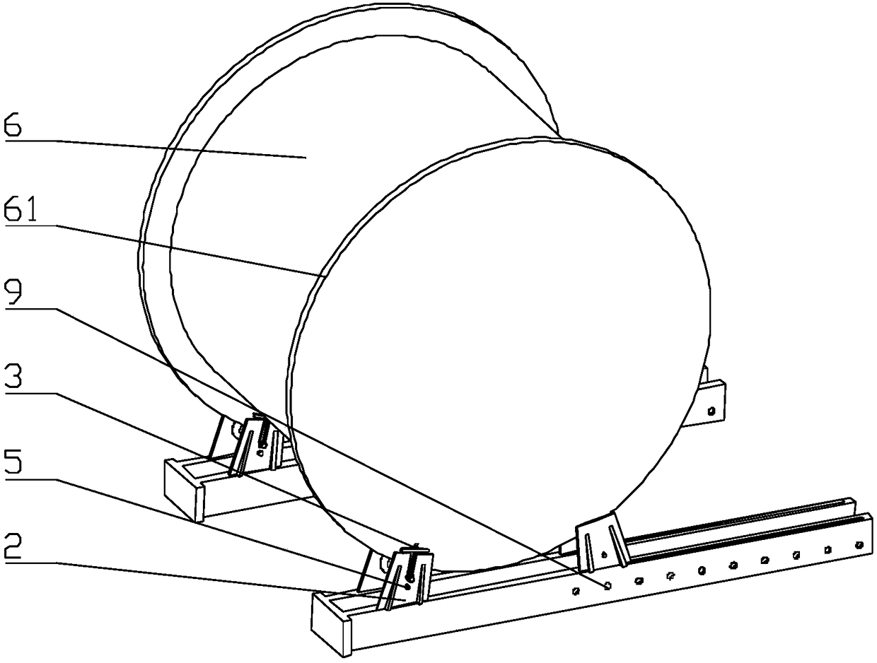 Lifting type split wire coil pay-off device