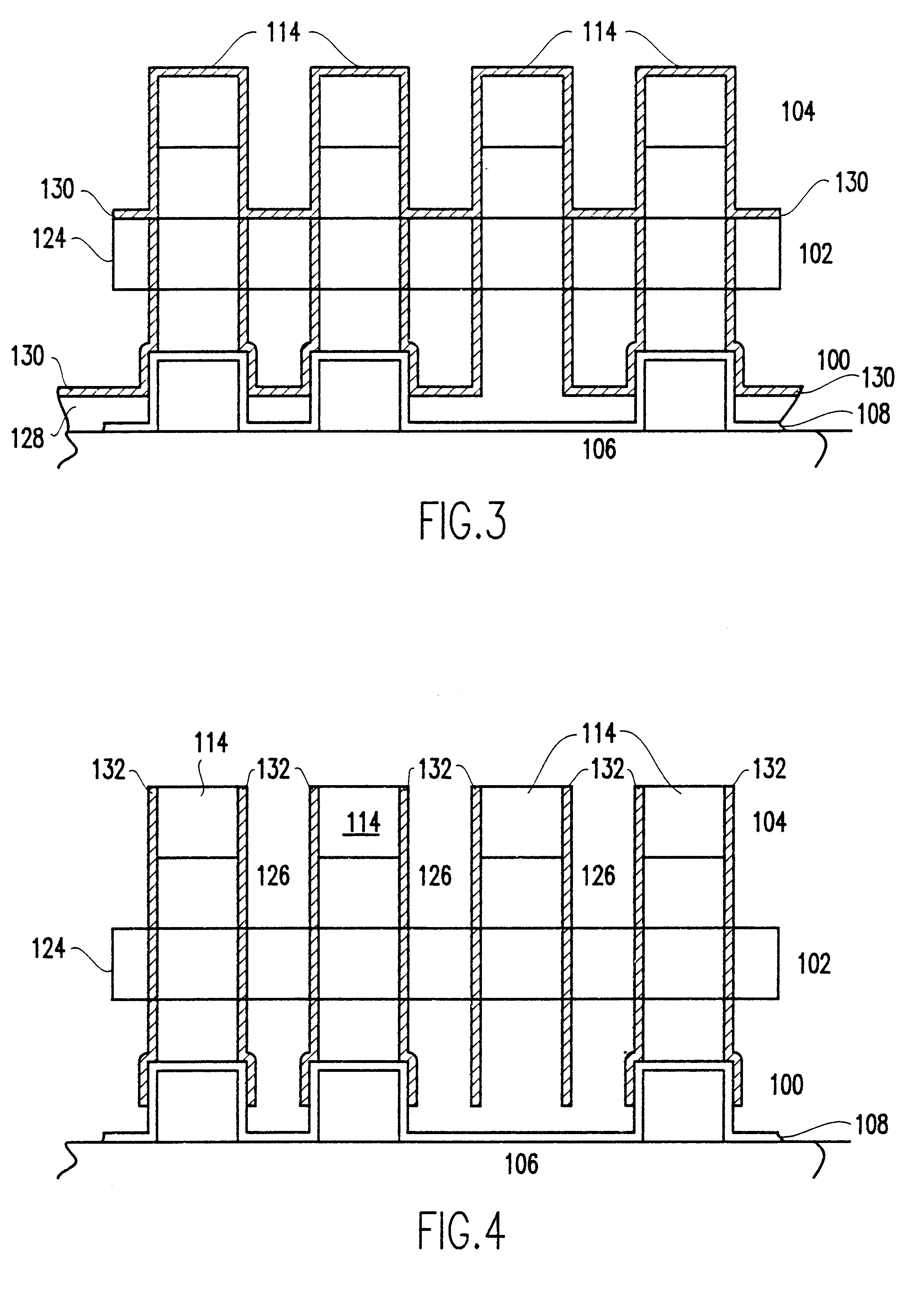 Freestanding multilayer wiring structure