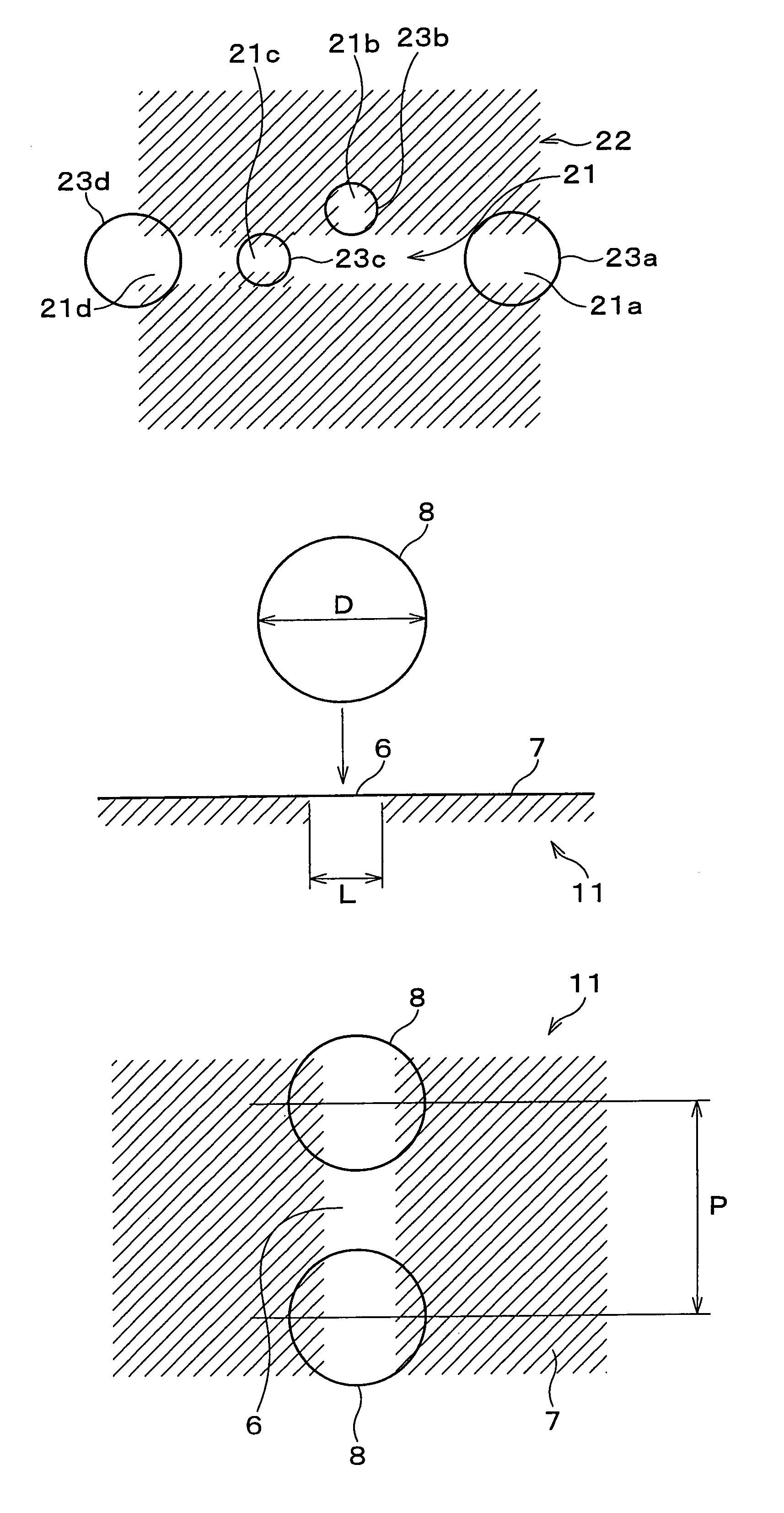 Basic material for patterning and patterning method