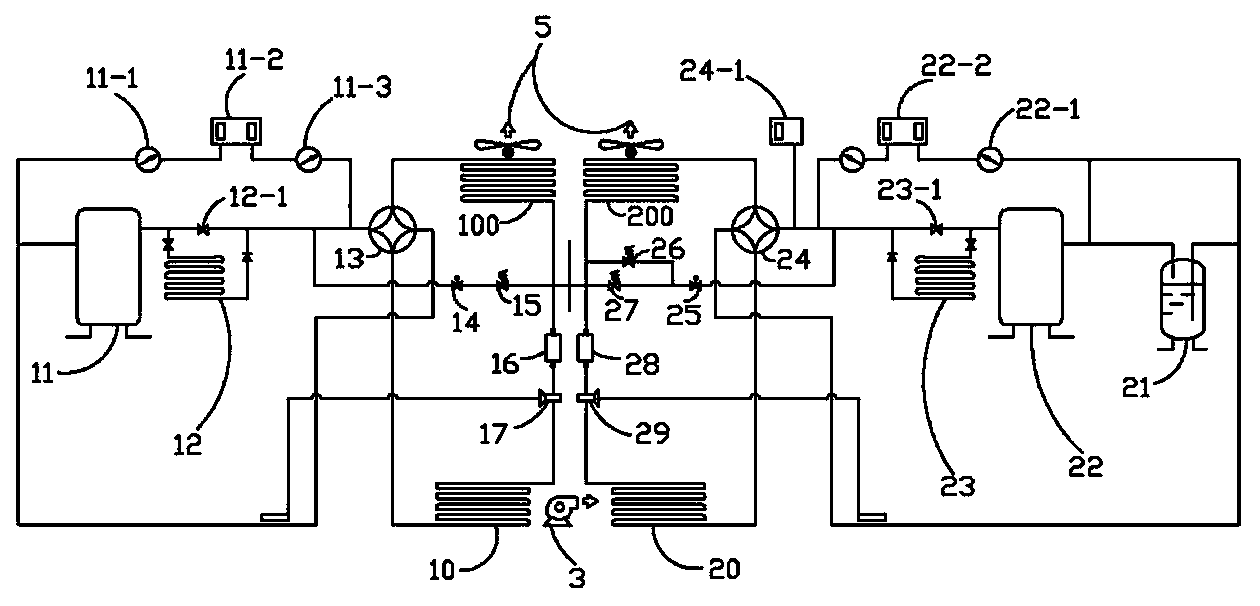 Grain drying cooler