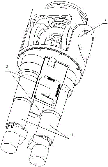 Two-degree-of-freedom joint of space robot