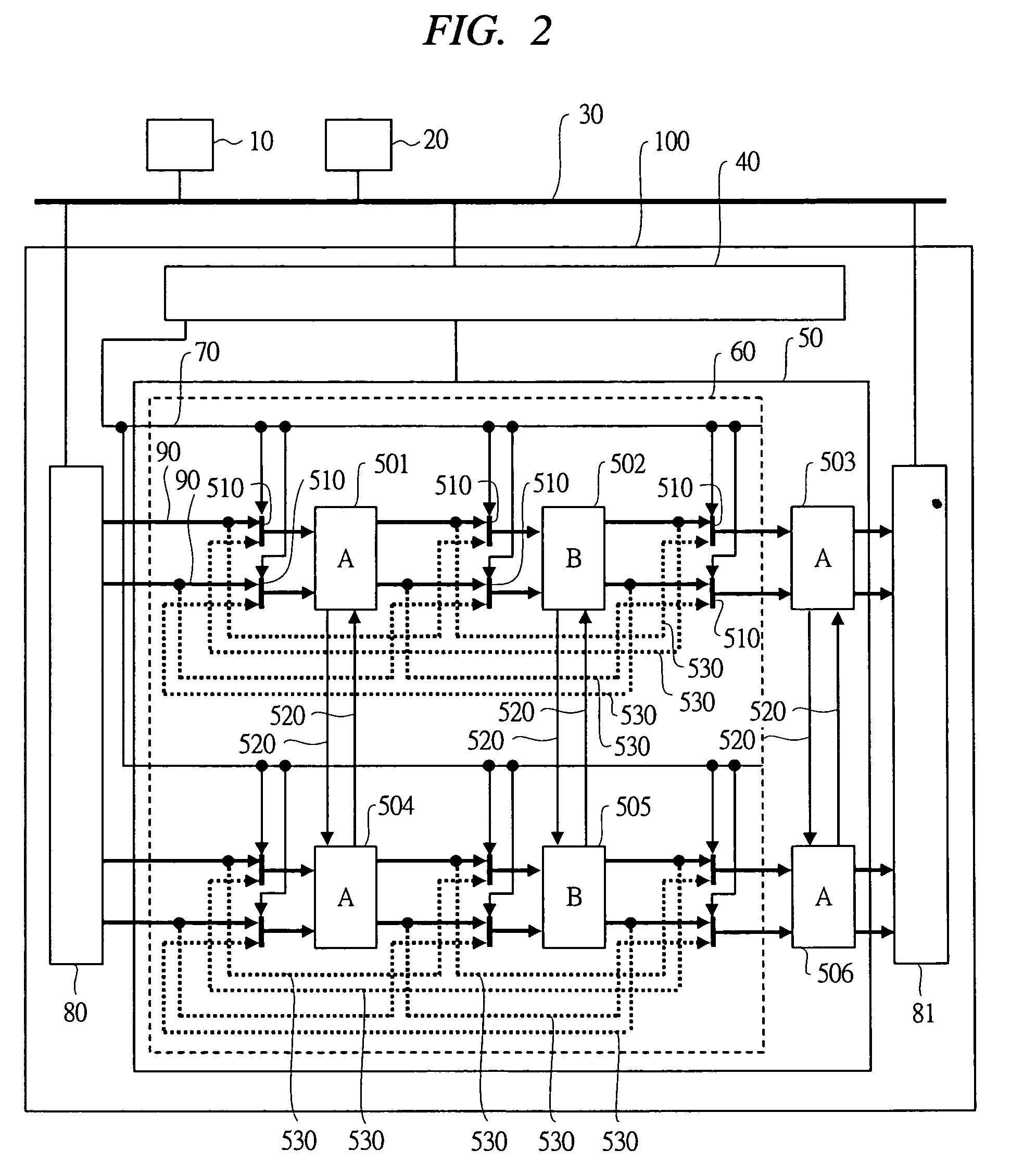 Dynamically reconfigurable processor and processor control program for controlling the same