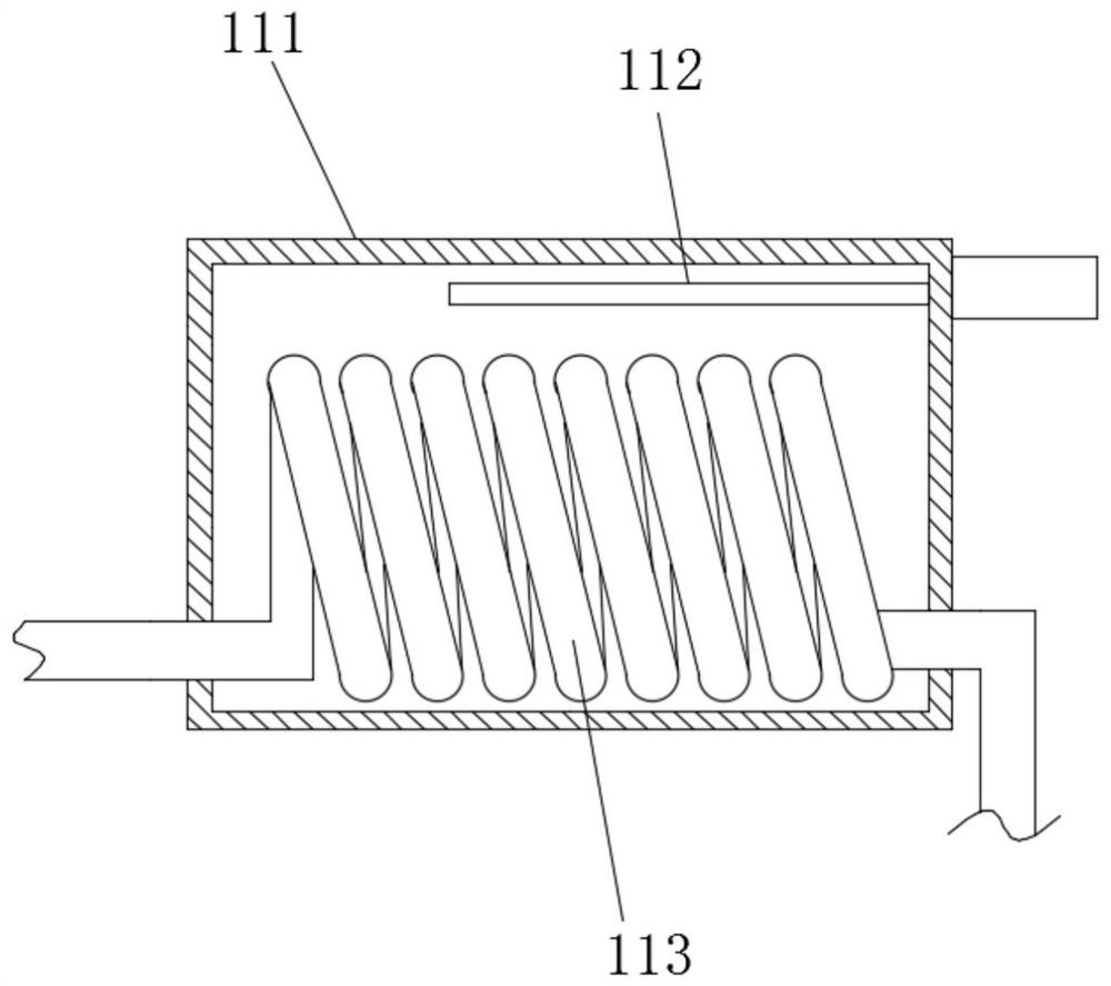 Cleaning machine for spring steel wire