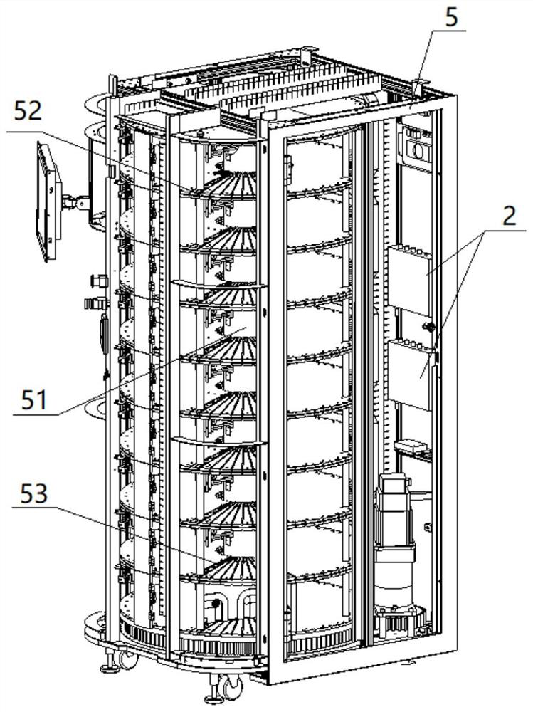 Signature card cabinet and signature card inventory method