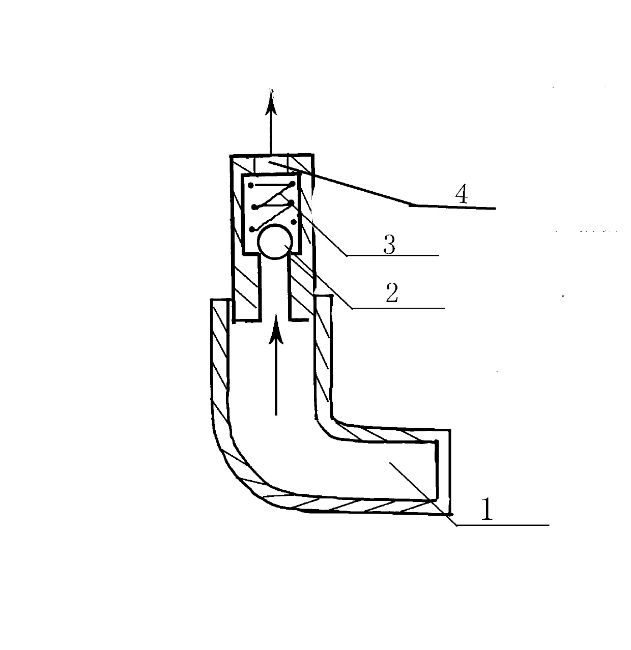 Adjustable table-type anti-reflow aerosol inhalation fixing device