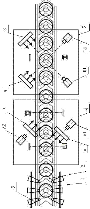 Method for omnibearing detection of defect of PET bottle cap antitheft ring