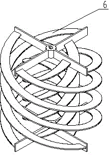 Automatic filling device with uniform stirring function