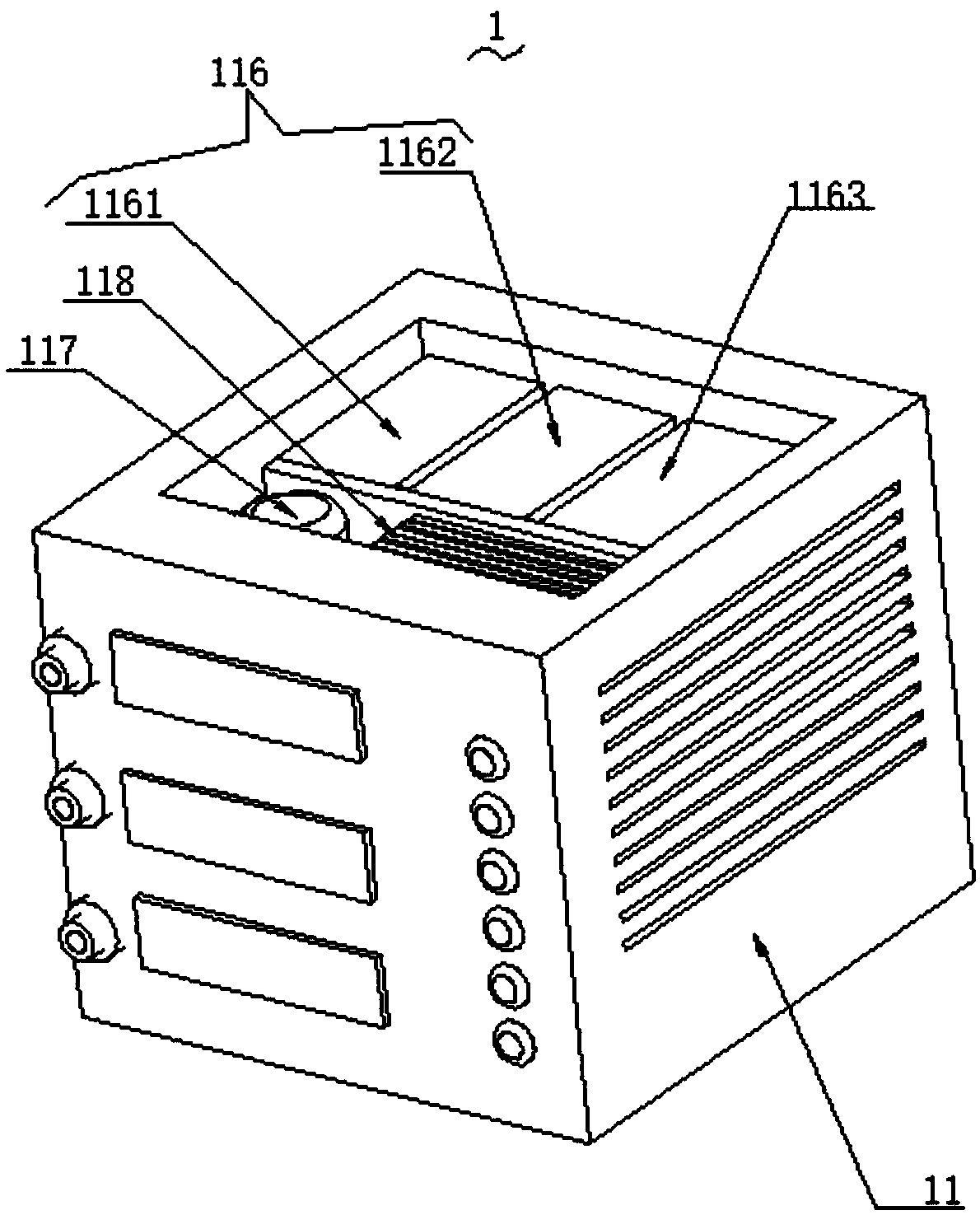 A lithium battery device with high efficiency and high practicability