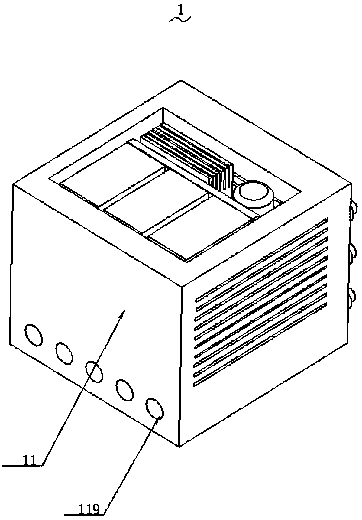 A lithium battery device with high efficiency and high practicability