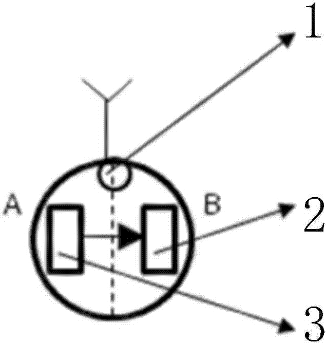 Fault locating system and method of high tension transmission line based on wireless communication relay