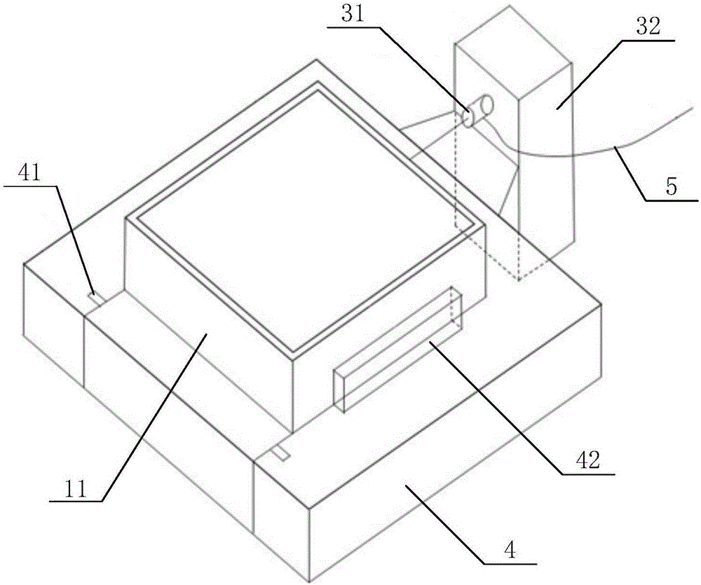 In-situ whole root soil reinforcement effect testing instrument