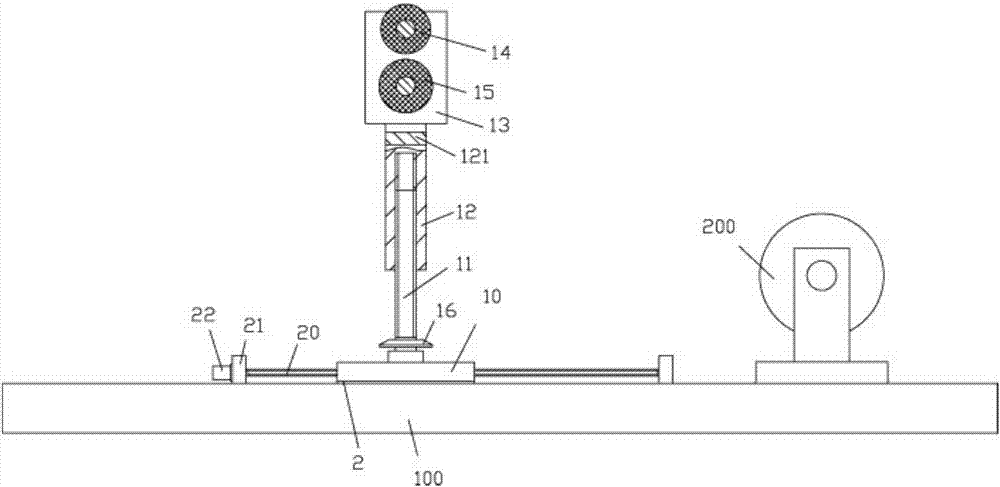 Cloth transition transferring and winding mechanism