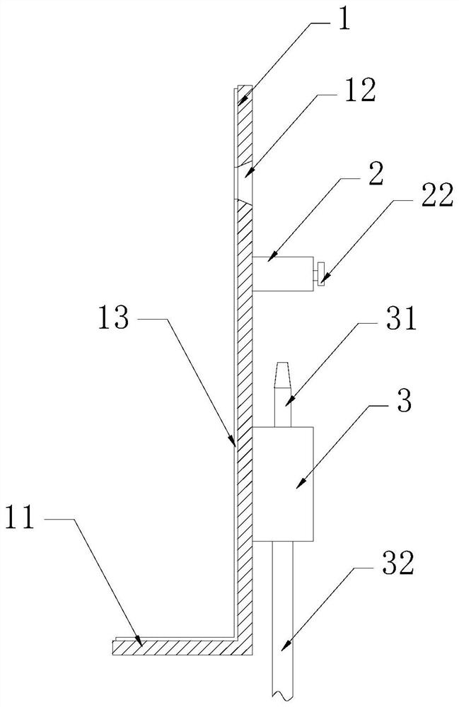 A high-voltage electric cabinet grounding protection device