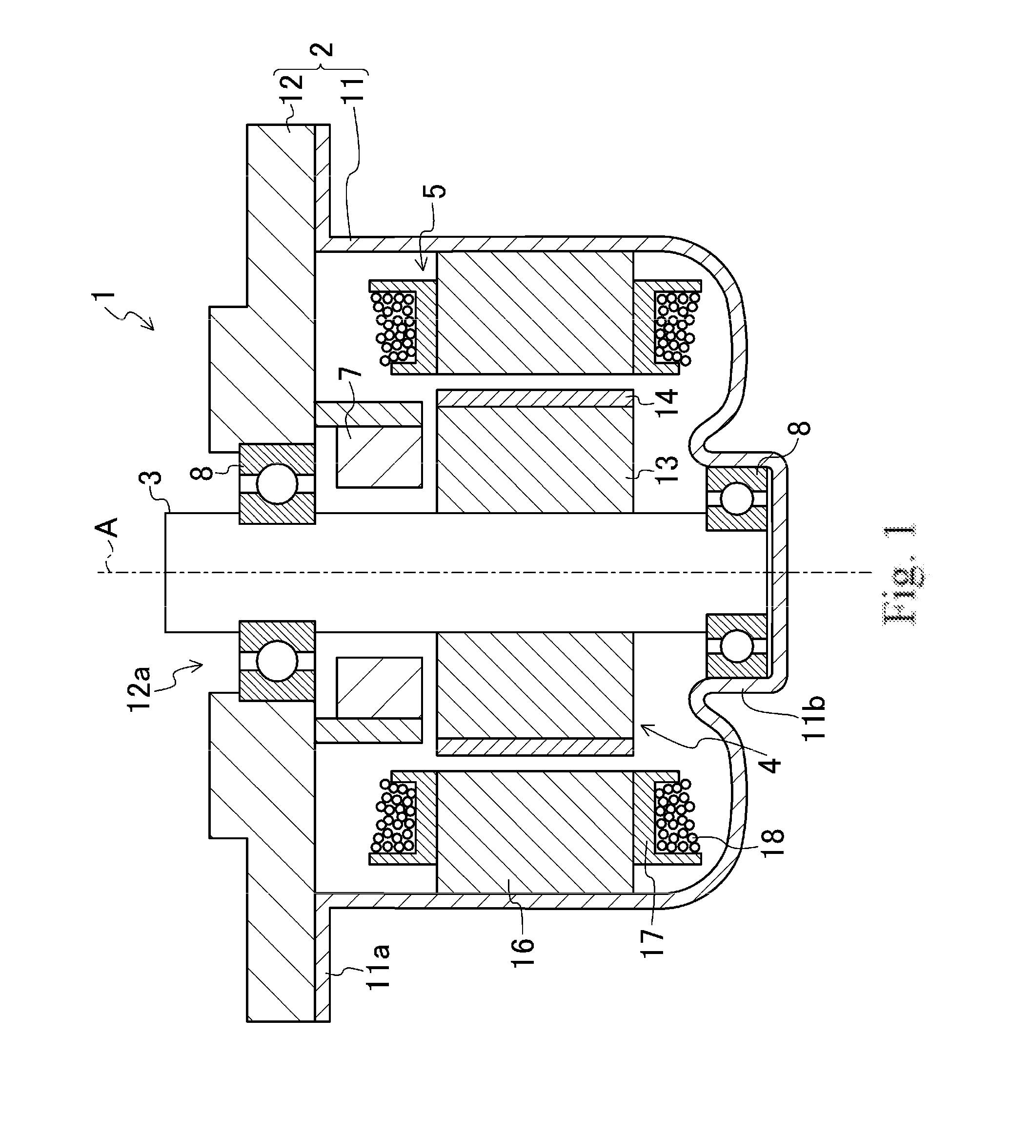 Armature and motor including armature