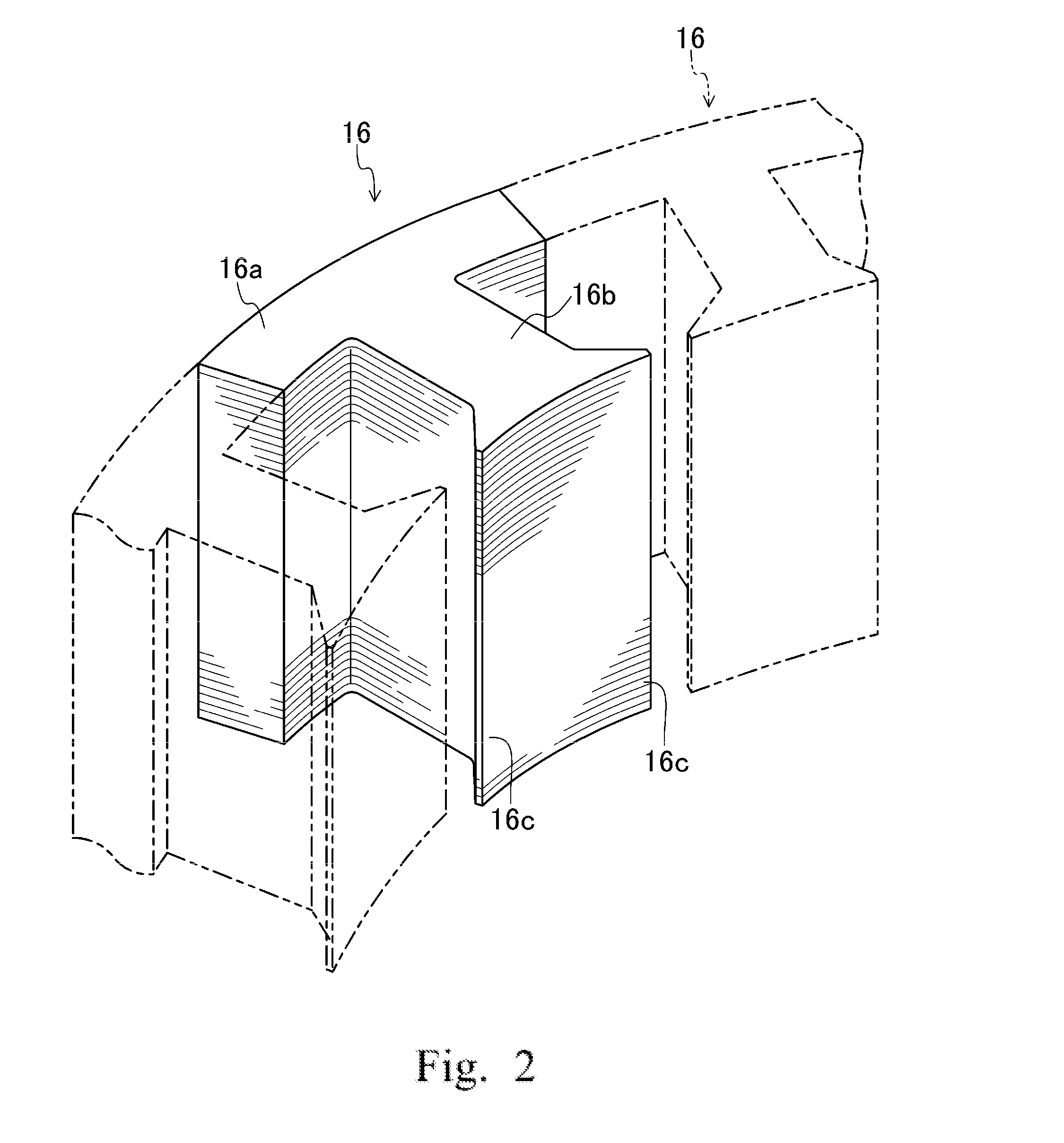 Armature and motor including armature