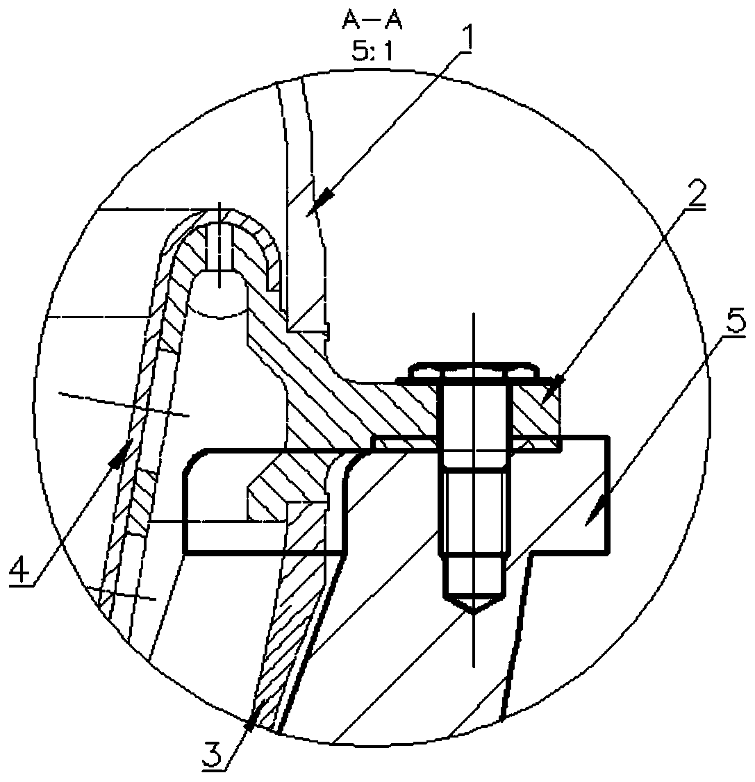 Vacuum electron beam welding method for aluminum alloy metal diaphragm storage tank