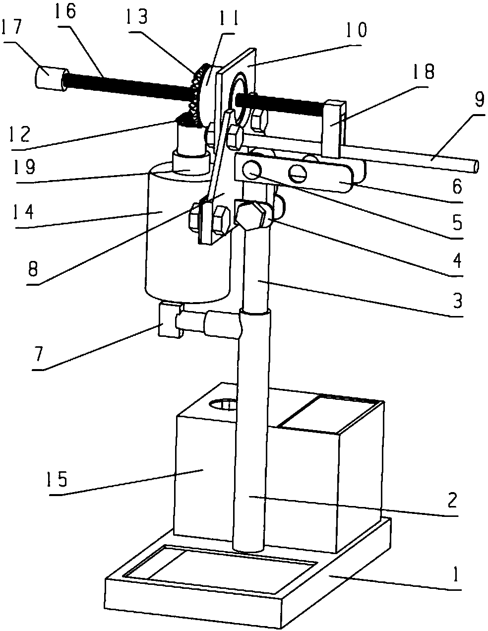 Mechatronic multi-degree-of-freedom moxa stick positioning fumigation device