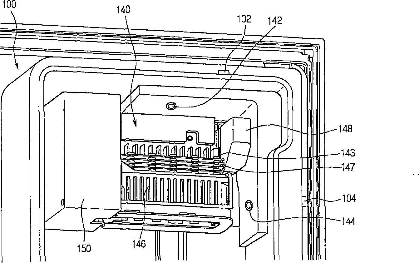 Ice-making device for refrigerator and method for controlling the same