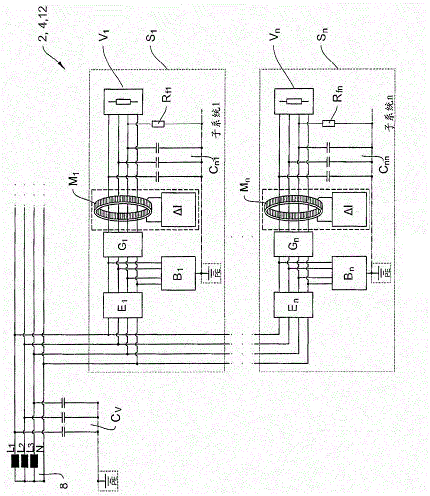 Insulation fault locating system and insulation monitoring system