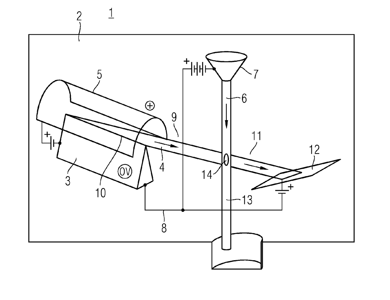 Metal jet x-ray tube