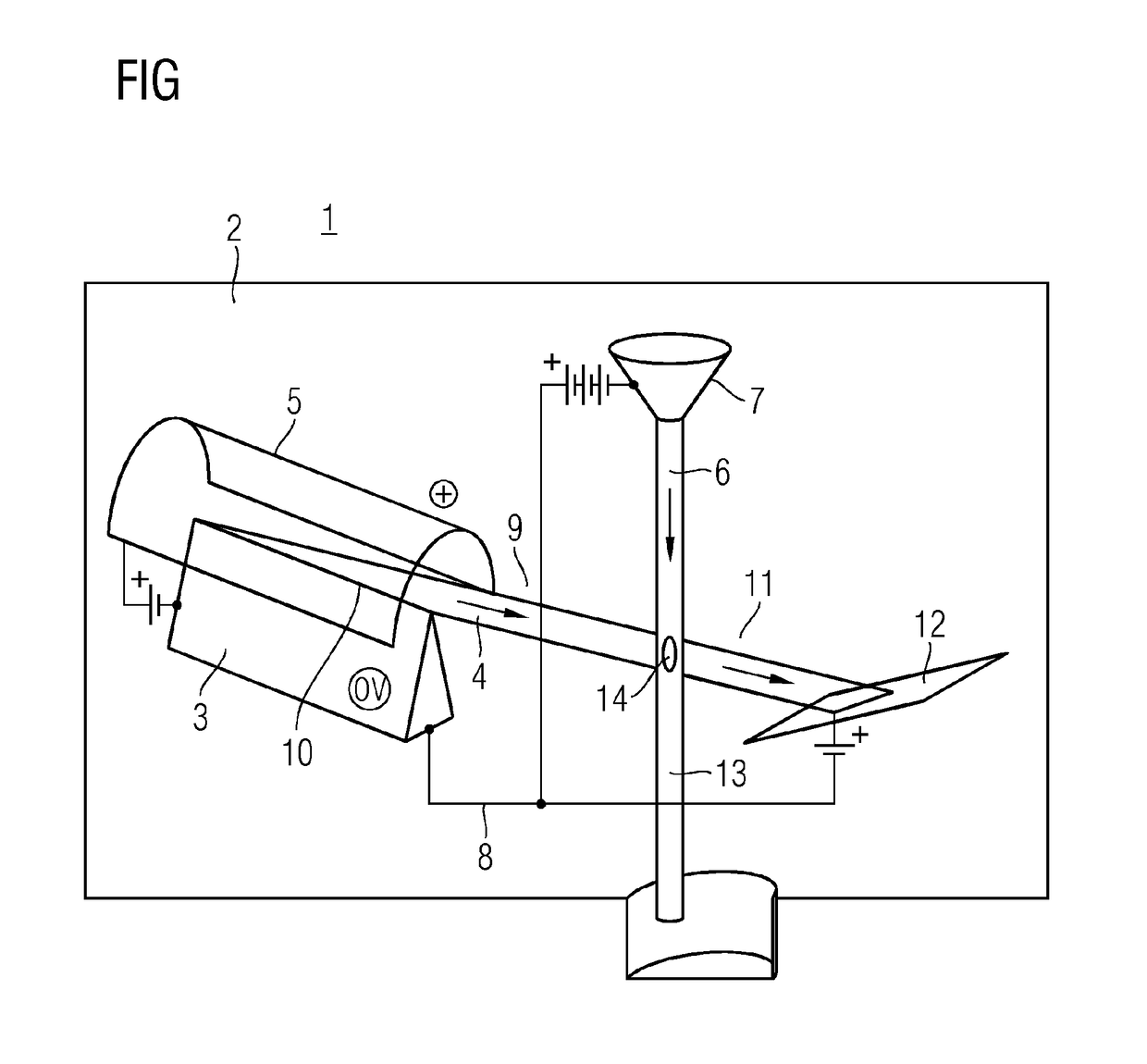 Metal jet x-ray tube