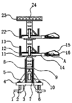 Signal tower for big data artificial intelligence communication based on 5G communication network